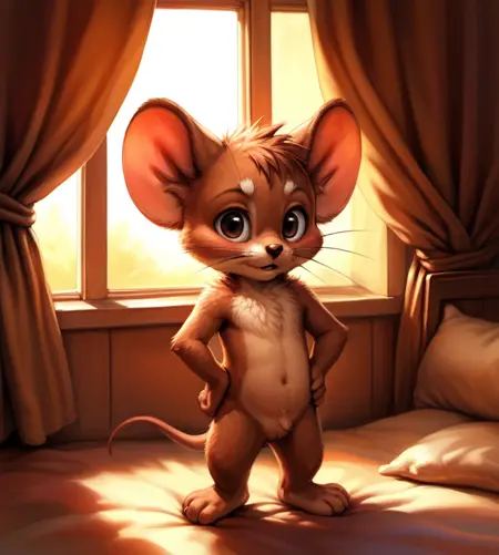 Jerry  Mouse - ( Tom and Jerry in New York 2001 )