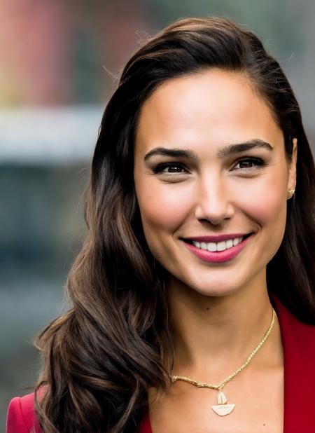 <lora:lora_gal_gadot:1.15>, professional photograph of sks woman, ((detailed face)), (High Detail), Sharp, 8k, ((bokeh))