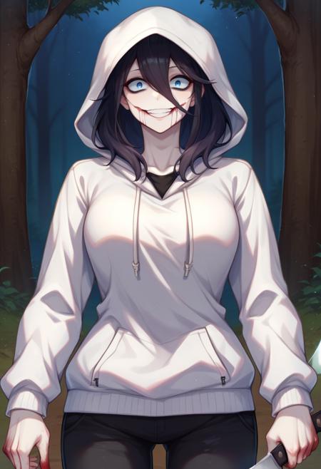 Jeff The Killer / Male/female / Creepypasta / (NSFW/SFW) SDXL LORA PONY/IL Pony