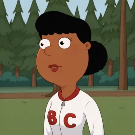 Unnamed Black Girl [ Family Guy ] by Leaf