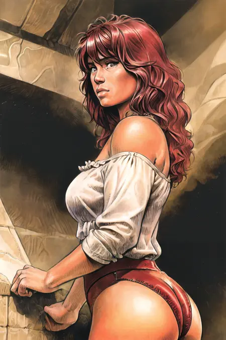 Paolo Eleuteri Serpieri artstyle (SD 1.5)