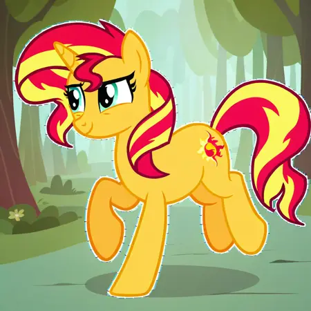 Sunset Shimmer (Pony Version) | My little pony