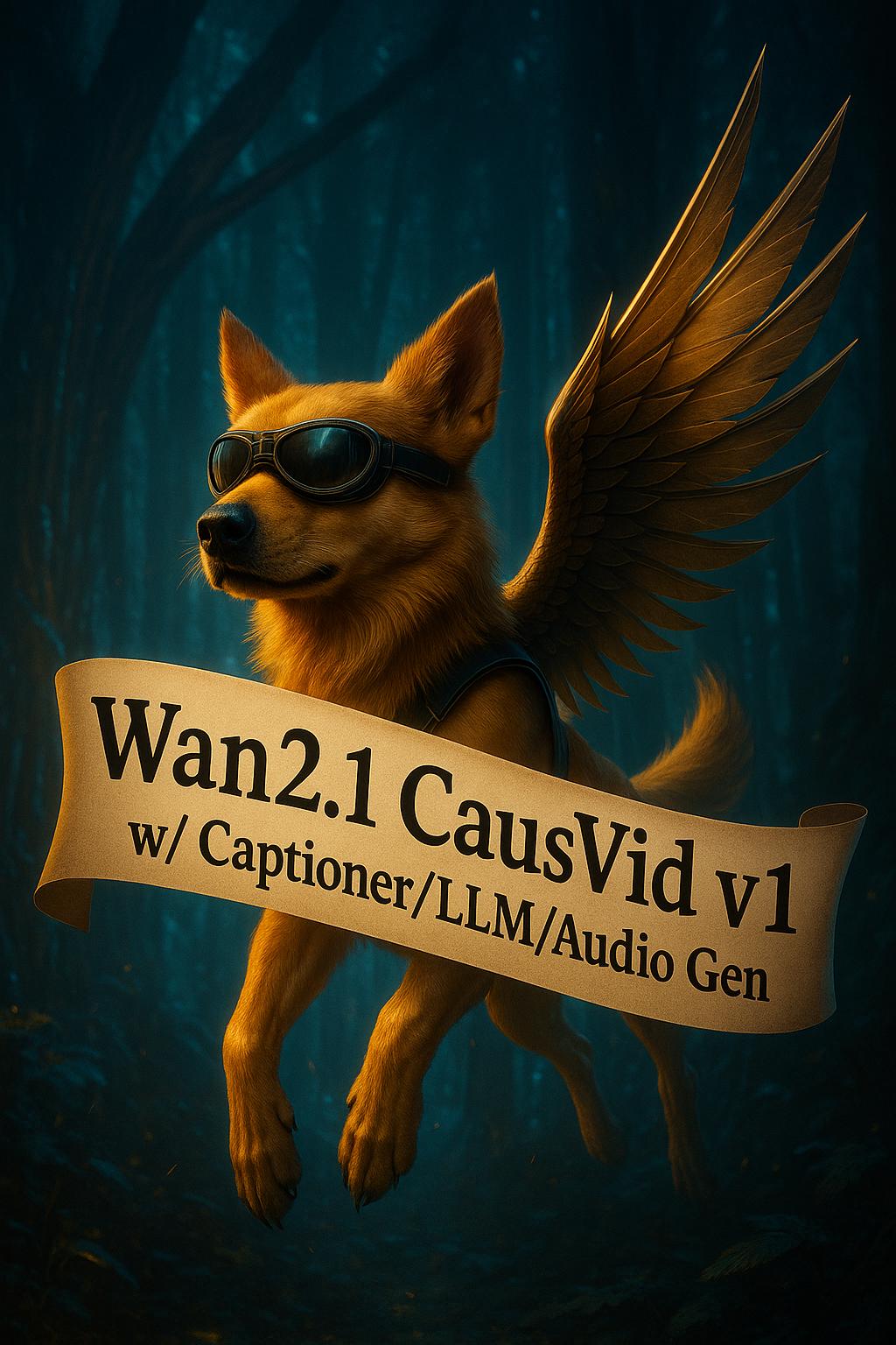 Wan2.1 CausVid Workflow for T2V / I2V / VACE / all the things