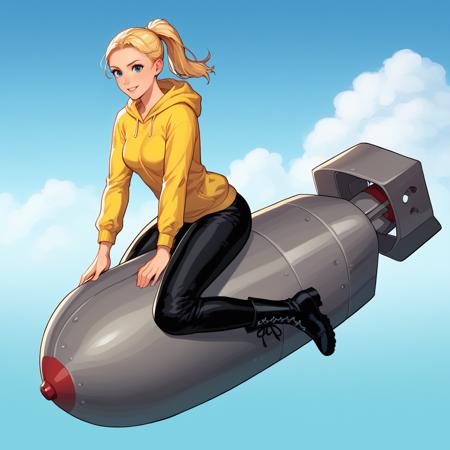Girl Riding Bomb [ Concept ] by Leaf v1.0 : Pony