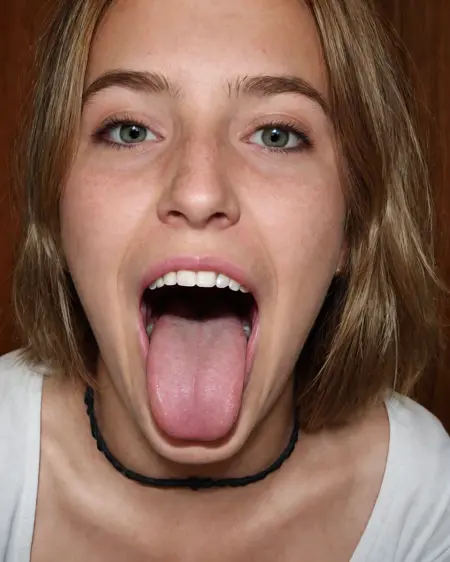 Female Tongue, Mouth and Teeth