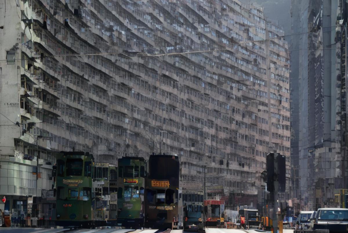 モンスターマンション（益昌大廈）（香港　鰂魚涌）/Monster Building (Yick Cheong Building) in Hong Kong Quarry Bay image by yukanosimi