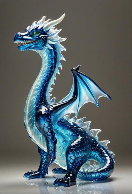 CuteUP,dragon made out of glass, murano_glass_style, dragons, ((blue dragon scales, made of glass glow, made of murano_glass,)),electricity, glow, glitch style dragon , malachite_style,perfect body, anthro, sfw, starry_morph, tail, tail tuft, fangs, anthro, cute face, detailxl, score_9, score_8_up, score_7_up, score_6_up, score_5_up,side view, detailed eyes, detailed face, detailed hands, standing full body view, diamonds, masterpiece, best quality, newest, absurdres, highres, 2024, 2023,perfect face,perfect eyes, solo,detailed, (source anime:1.3), close up, flower dragon, (tulip metal dragon:1.2),dynamic pose, creative background, countless ,cozy atmosphere, creative light overlay, 4k, masterpiece, (masterpiece), best quality, sar, (4K), (cinematic lighting), highly detailed, 8K, UHD, ultra detailed, immersive picture, vivid colors, volumetric light, cinematic light, extremely detailed CG, A dense forest of diamond trees, their branches covered in shimmering diamond leaves, glowing under a starlit sky, with glowing diamond flowers at the base, murano_glass_style