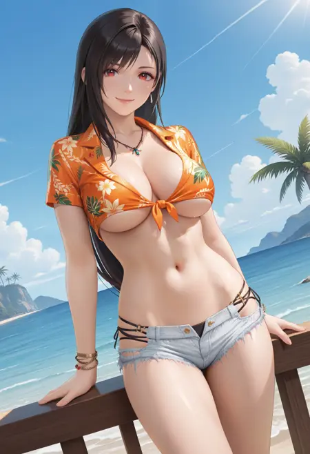 ロコモコバケーション LocoMoco Vacation - DOAXVV Outfit (Illustrious)