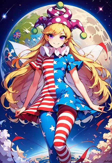 Clownpiece  | クラウンピース (Touhou: Legacy of Lunatic Kingdom) [Pony & SD1.5]