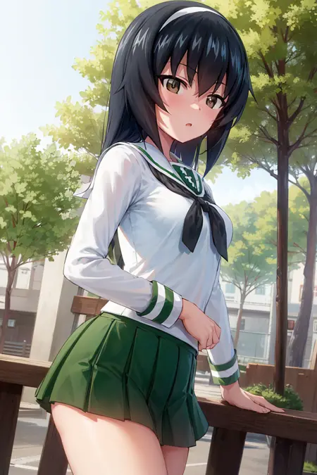 Girls und Panzer Reizei Mako