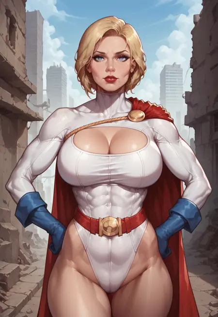 Power Girl (Earth-Two) NSFW PONY v.0.1