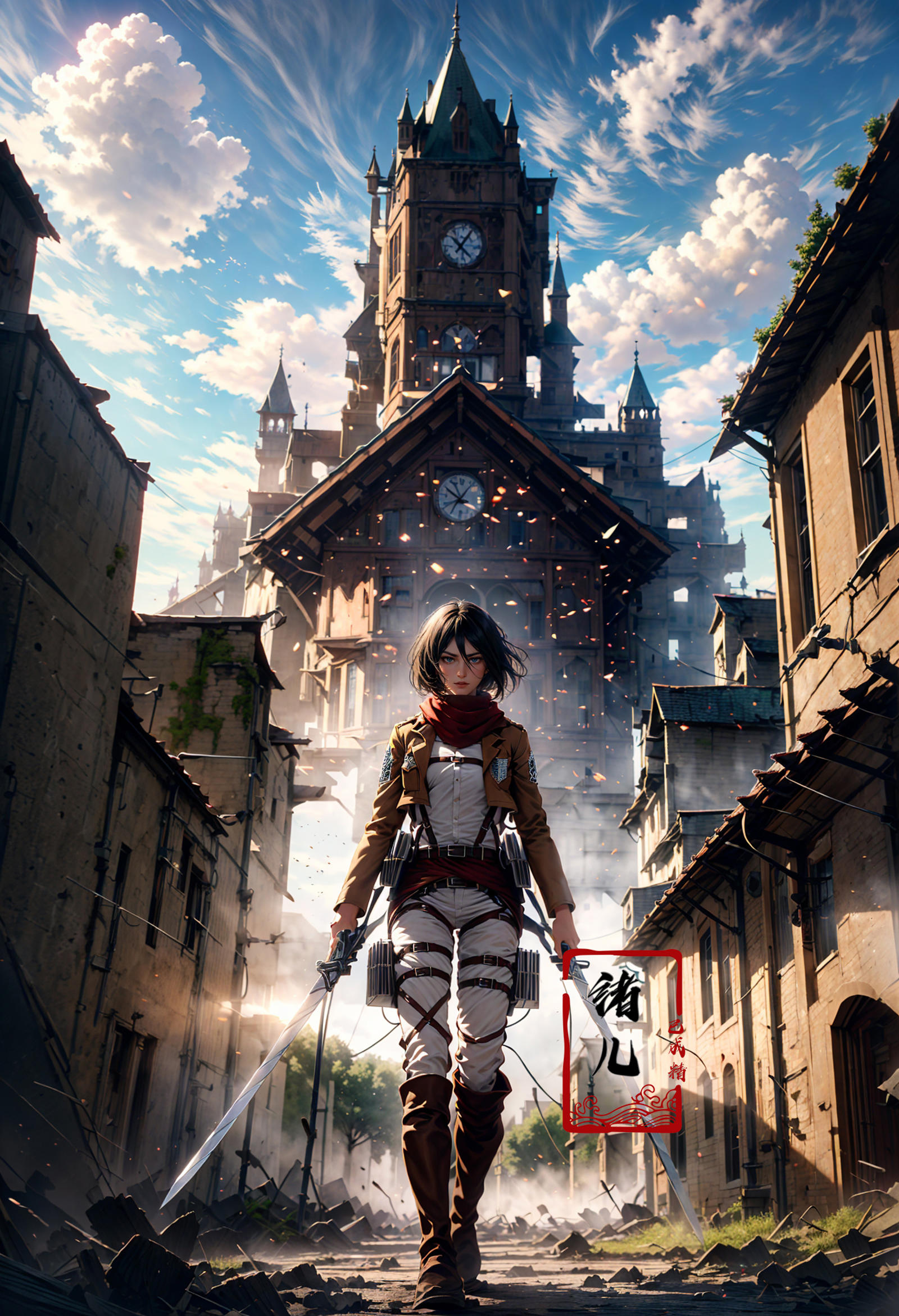 绪儿-三笠 Mikasa image by XRYCJ