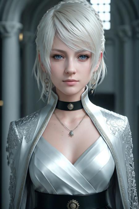 <lora:LunafreyaFF:0.67>, masterpiece, highest quality, RAW, analog style, A stunning full body portrait of a beautiful woman, pale skin, platinum blonde hair, wearing a choker, wearing black mage robes, ((highly detailed skin, skin details)), sharp focus, 8k UHD, DSLR, high quality, film grain, Fujifilm XT3, intricately detailed, highly detailed, cluttered and detailed background