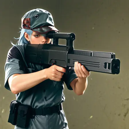hk g11 assault rifle - ill