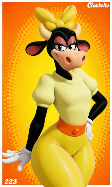 Clarabelle Cow // Mickey Mouse Clubhouse +
