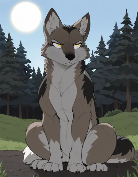 Aspen LBW, the Mexican Wolf [Fidchellvore Character] - [Illustrious/NAI]