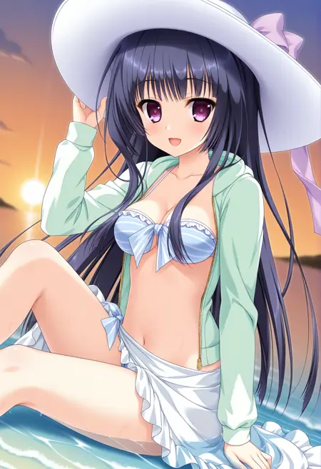 Sawatari Misaki (泽渡岬) | Fureraba ~Friend to Lover~ (フレラバ) | NoobAI