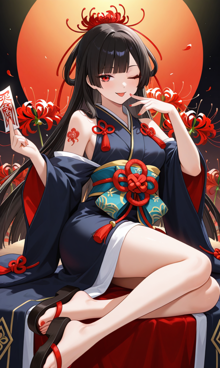 Higanbana (Onmyoji) Illustrious