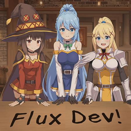 Konosuba Aqua Darkness Megumin Flux Dev v1.0