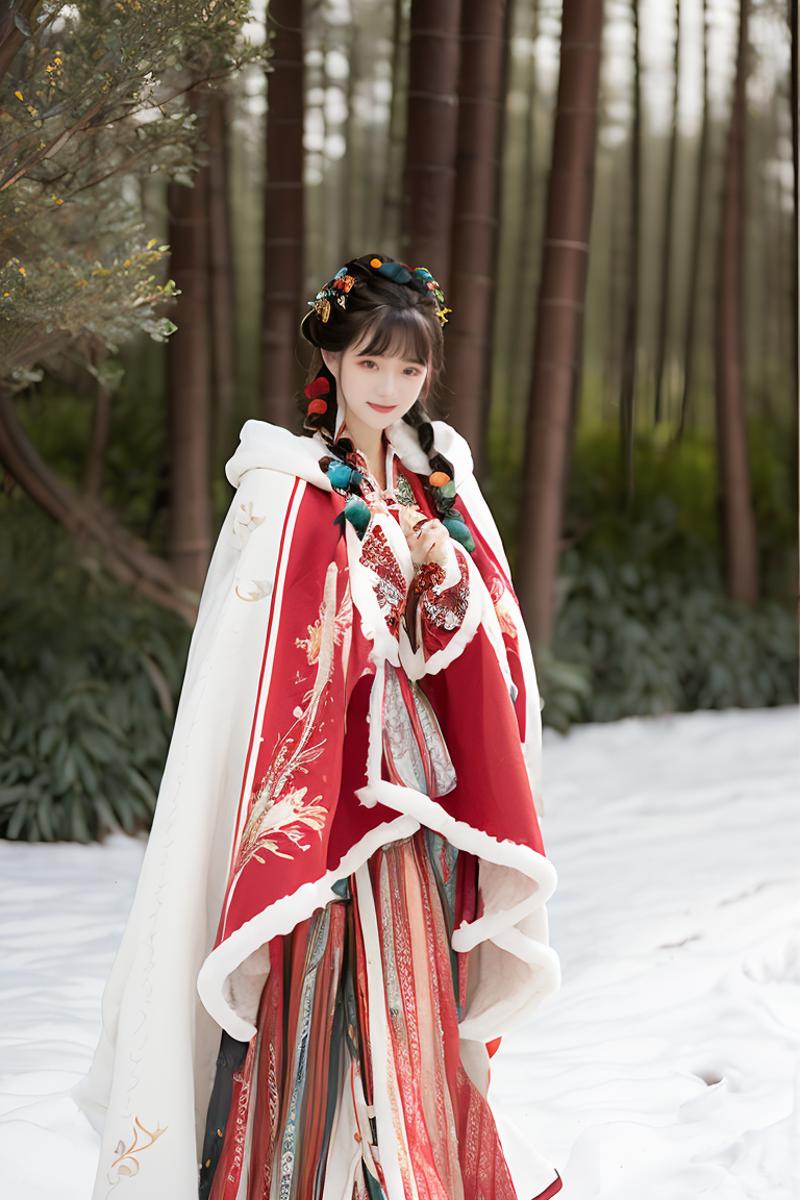 Winter Hanfu - Clothing LoRA image by aji1