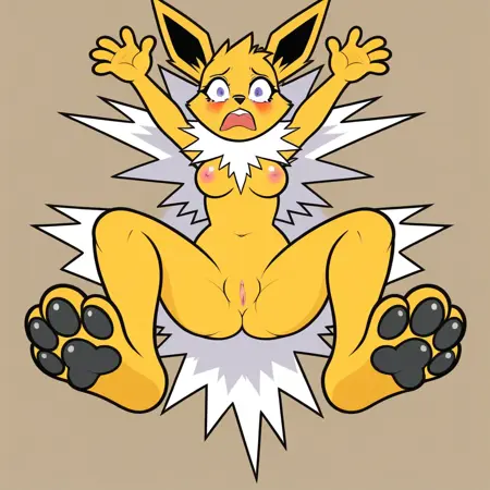 Furry Platformer Death Pose (LoRA)