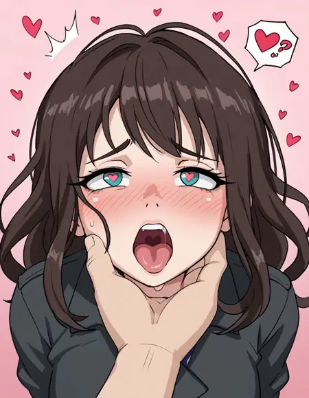 Concept - Facial Expression Exaggeration Mix - Hunger / Desire / Ashamed / Smug
