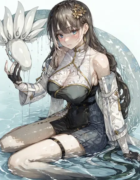 Baizhi ( Wuthering Waves ) Pony XL