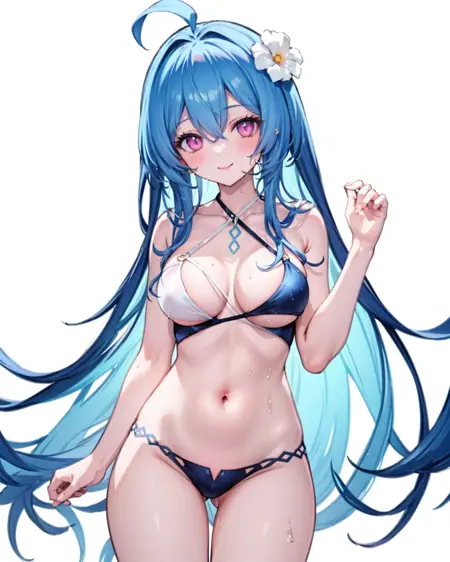 Helena (Azur Lane) "Shimmering Triangle Wave" Swimsuit 海伦娜 泳装