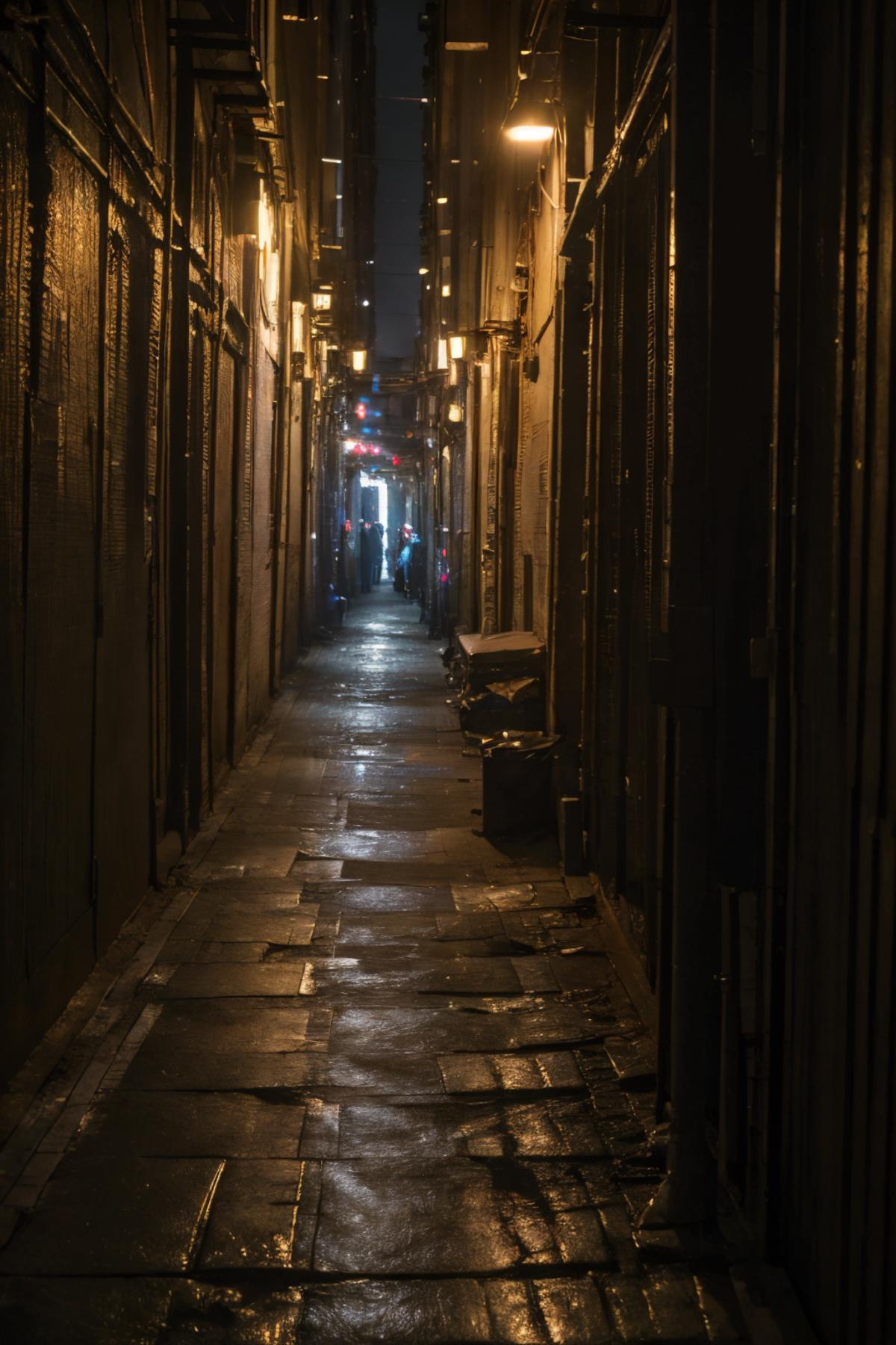 dirty alley image by ruanyi