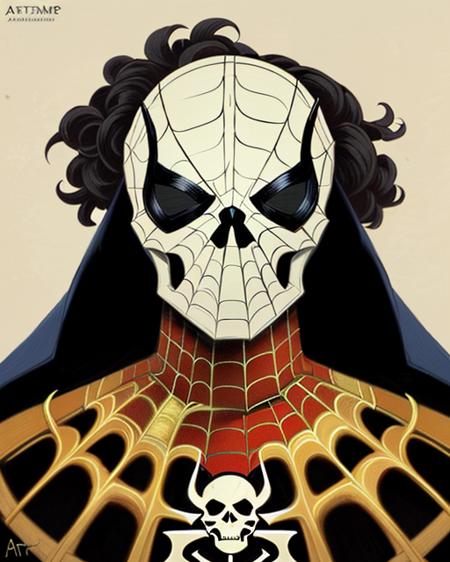 (Spooder:1.3),symmetry!! portrait of a golden! skull trooper from fortnite, intricate, elegant, highly detailed, digital painting, artstation, concept art, smooth, sharp focus, illustration, art by artgerm and greg rutkowski and alphonse mucha