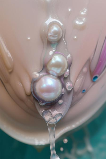 abstract neon, diamond, gorgeous, lazypos,aesthetic,extremely aesthetic,masterpiece,flowing,pool of liquid,overflowing,made of l1qu1dp34rl,metal,pearl,liquid pearl,pearlescent,pastel colors,rainbow,,no human, close up,macro photography,macro photo,liquid,filled,filled with liquid,liquid pouring from watch,oozing,<lora:liquidpearlXL_r1:1>,