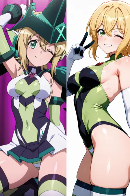 Akatsuki Kirika Gear Only - Senki Zesshou Symphogear Illustrious