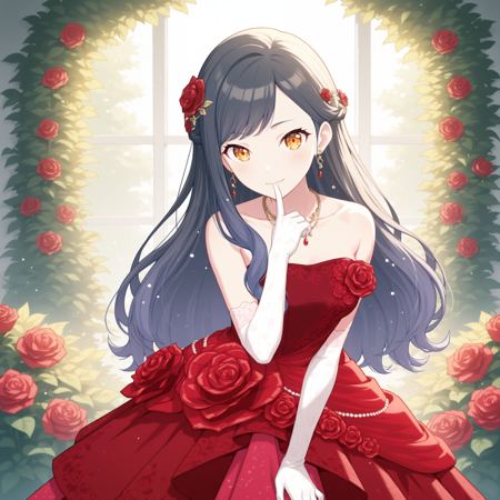 Garnet Rosen (Shiraishi An) / Project SEKAI IllustriousXL