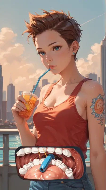 Shoot Inside: Alternative Internal/Oral View for PonyXL