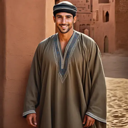 moroccan djellaba v1