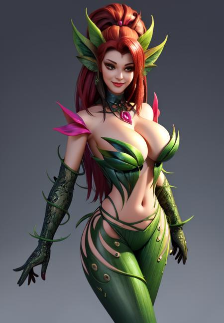 sfw, <lora:zyra:0.8>, zyra, 1girl, solo, smirk,, (masterpiece, best quality, absurdres, detailed, ultra-detailed:1.3), charming