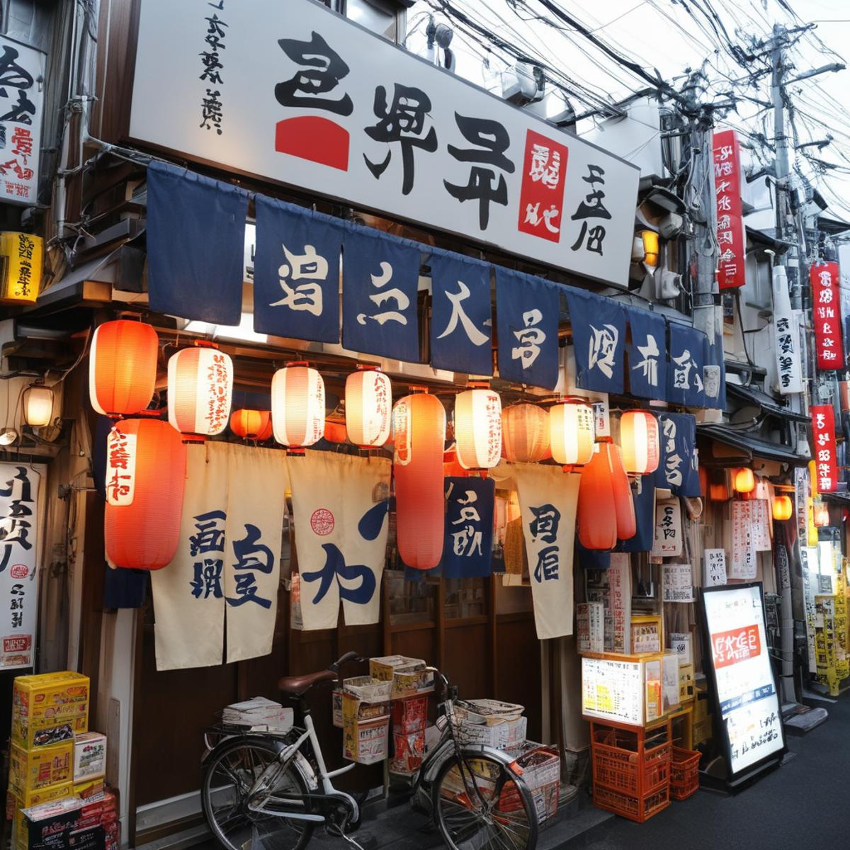 大衆酒場の外観 / Appearance of a popular Japanse tavern SDXL image by swingwings