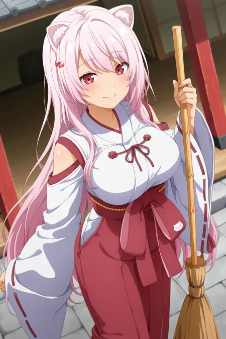 Shiina Yuika 椎名唯華 巫女 / Nijisanji にじさんじ