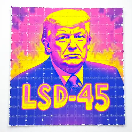 Acid sheet (LSD blotter art)