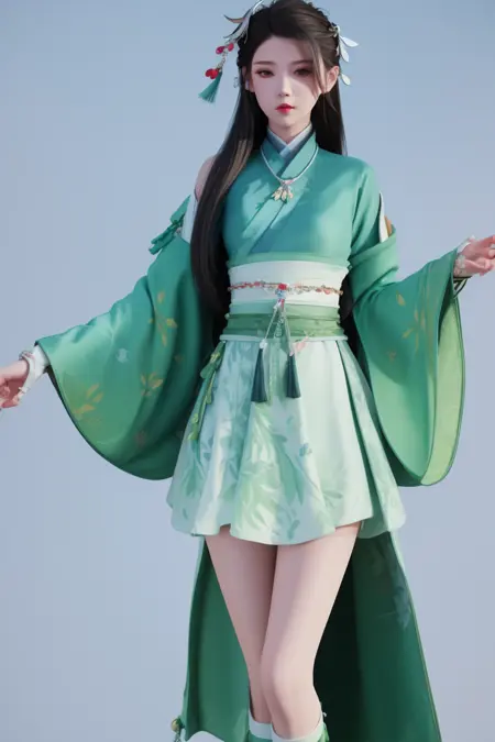 game-<Sword and Fairy 7>-character-YueQingShu——《仙剑奇侠传7》-- 月清疏