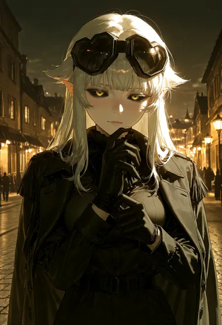Heart Goggles - killedmyself [commission]