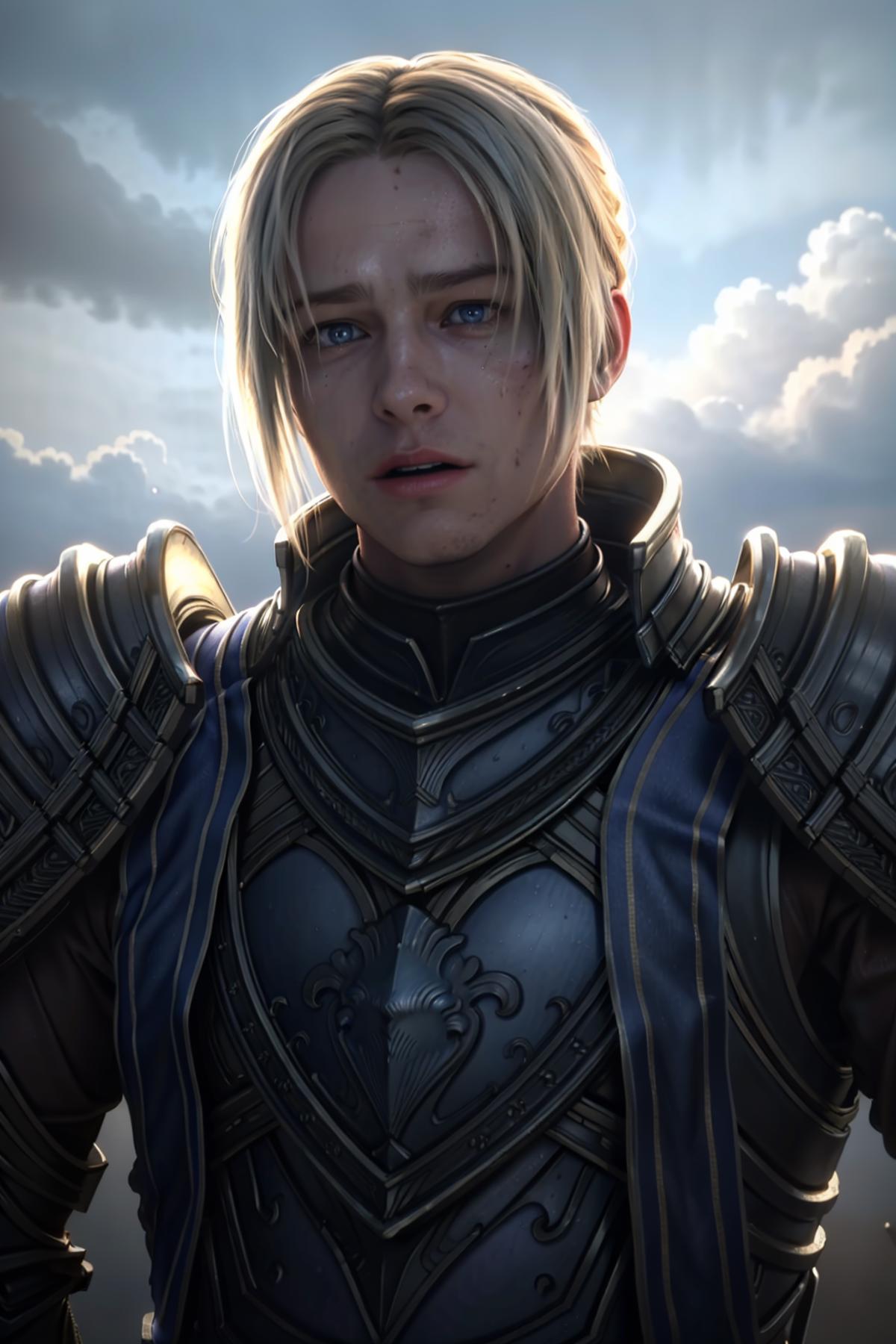 Anduin Wrynn - World Of Warcraft - CG - Like image by shadowrui