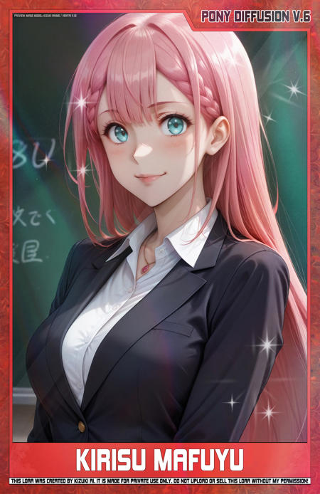 KizukiAi - BokuBen - Mafuyu Kirisu [Pony Diffusion XL V.6] v1.0 [Pony Diffusion V.6]