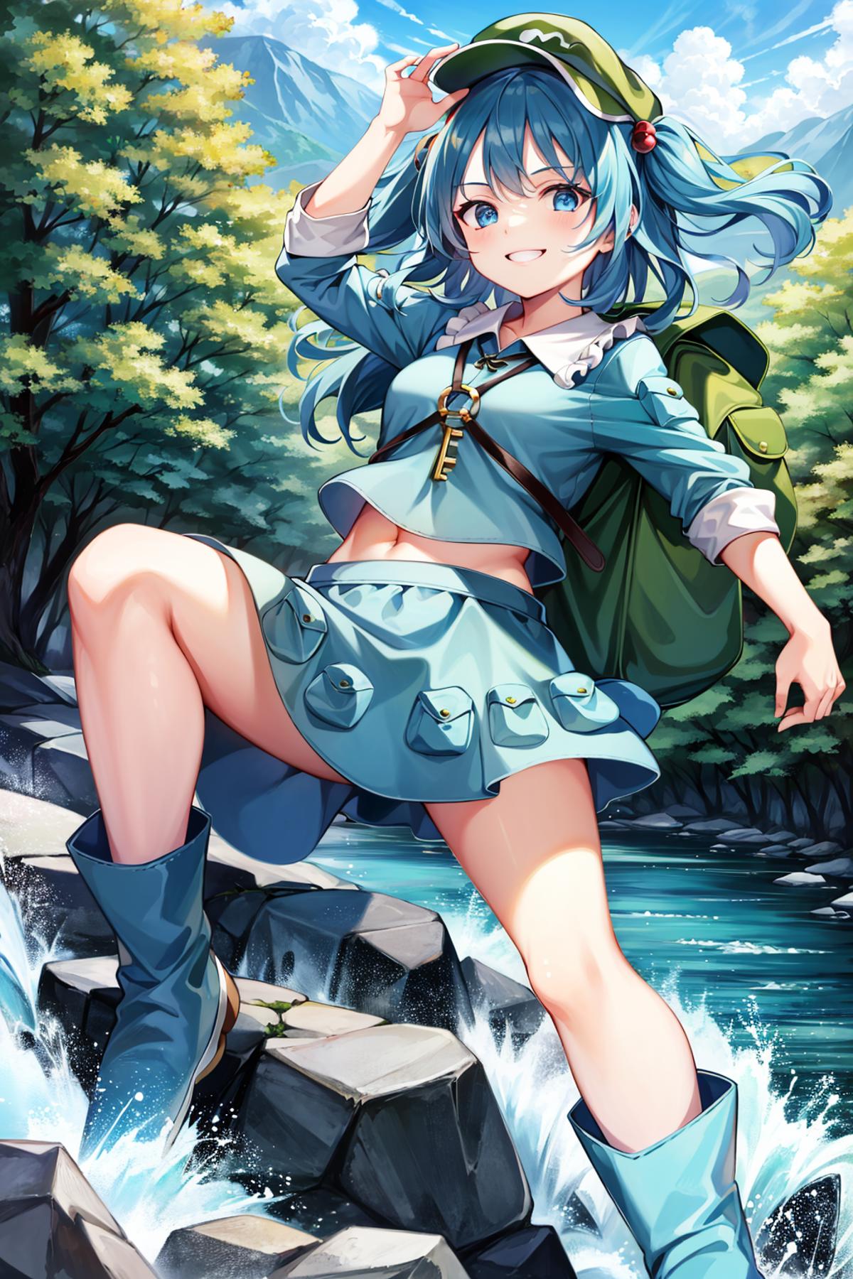 kawashiro nitori (touhou) 河城荷取 东方project image by the_book_is_mine