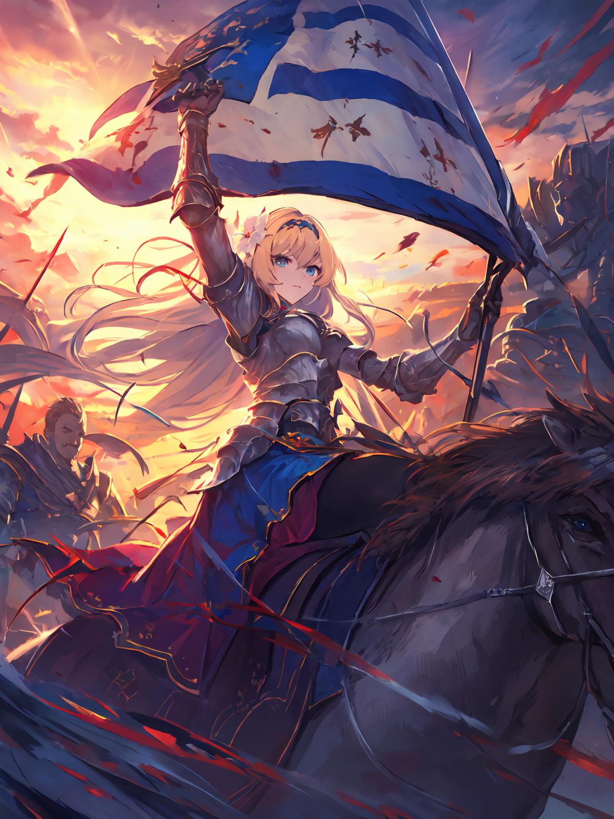 Shadowverse/Rage of bahamut/Granblue Fantasy Jeanne dar'c / ジャンヌダルク Loha image by RhinoMan5689