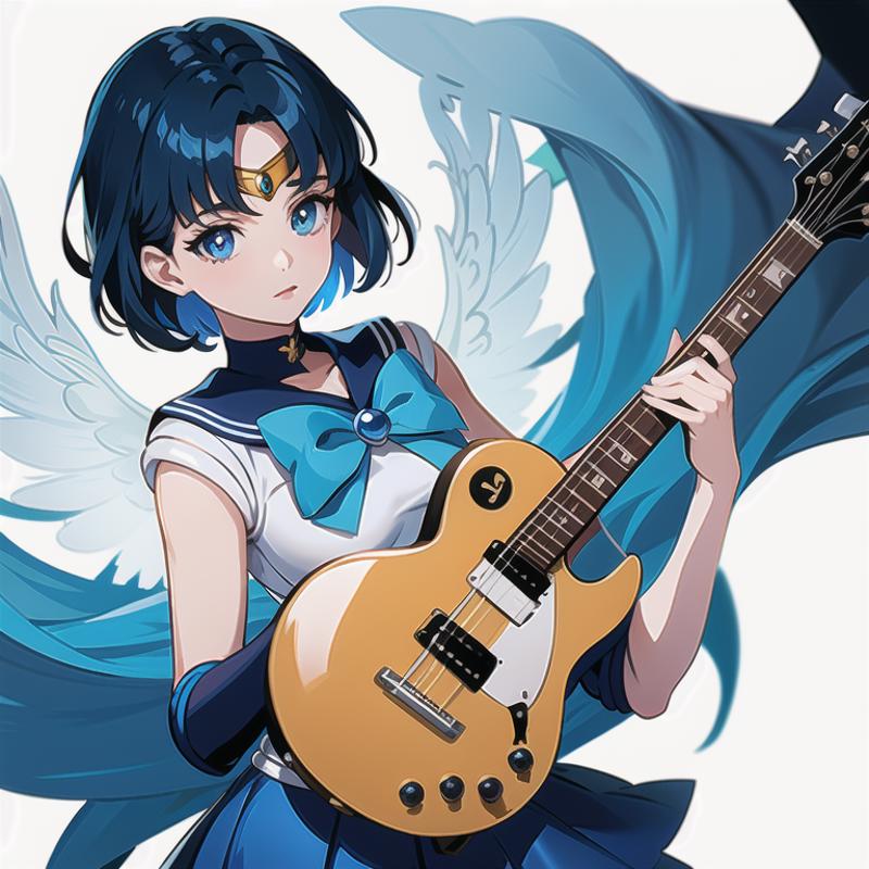 Ami Mizuno (水野 亜美) / Sailor Mercury (セーラーマーキュリー) - Sailor Moon (美少女戦士セーラームーン) - COMMISSION image by Newww