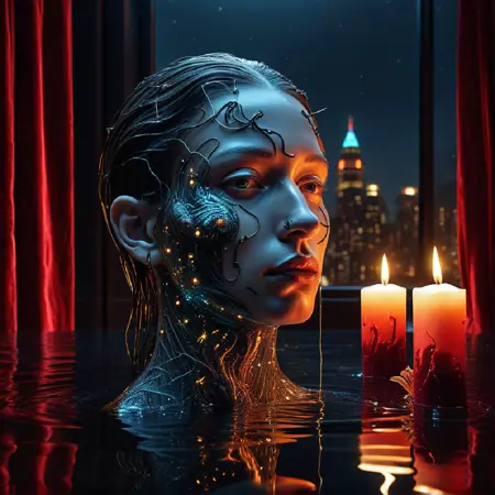 Text 2 Image upscaled