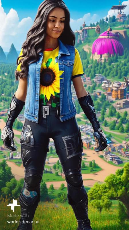 turn her into a Fortnite character in the game