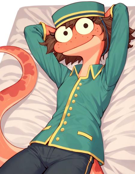 [SDXL Pony / IL] Bella the Bellhop (Amphibia) Pony V1
