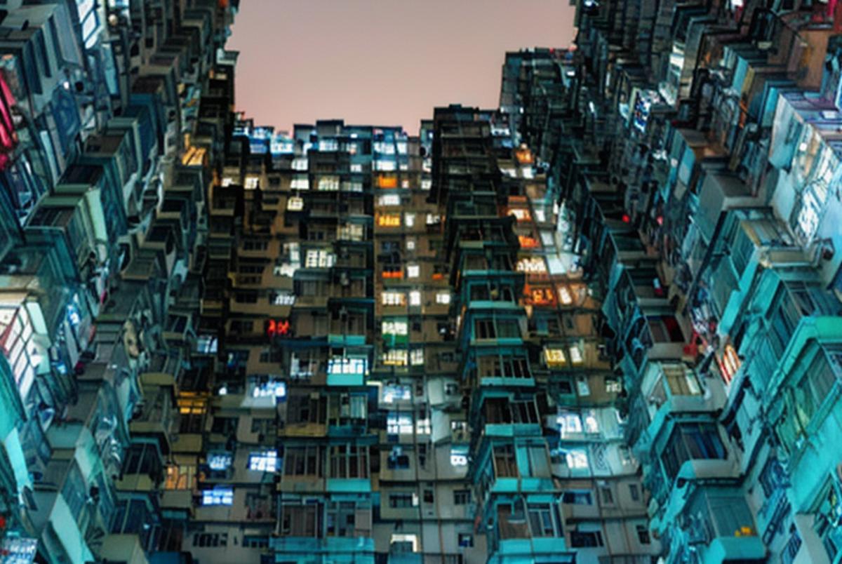 モンスターマンション（益昌大廈）（香港　鰂魚涌）/Monster Building (Yick Cheong Building) in Hong Kong Quarry Bay image by yukanosimi